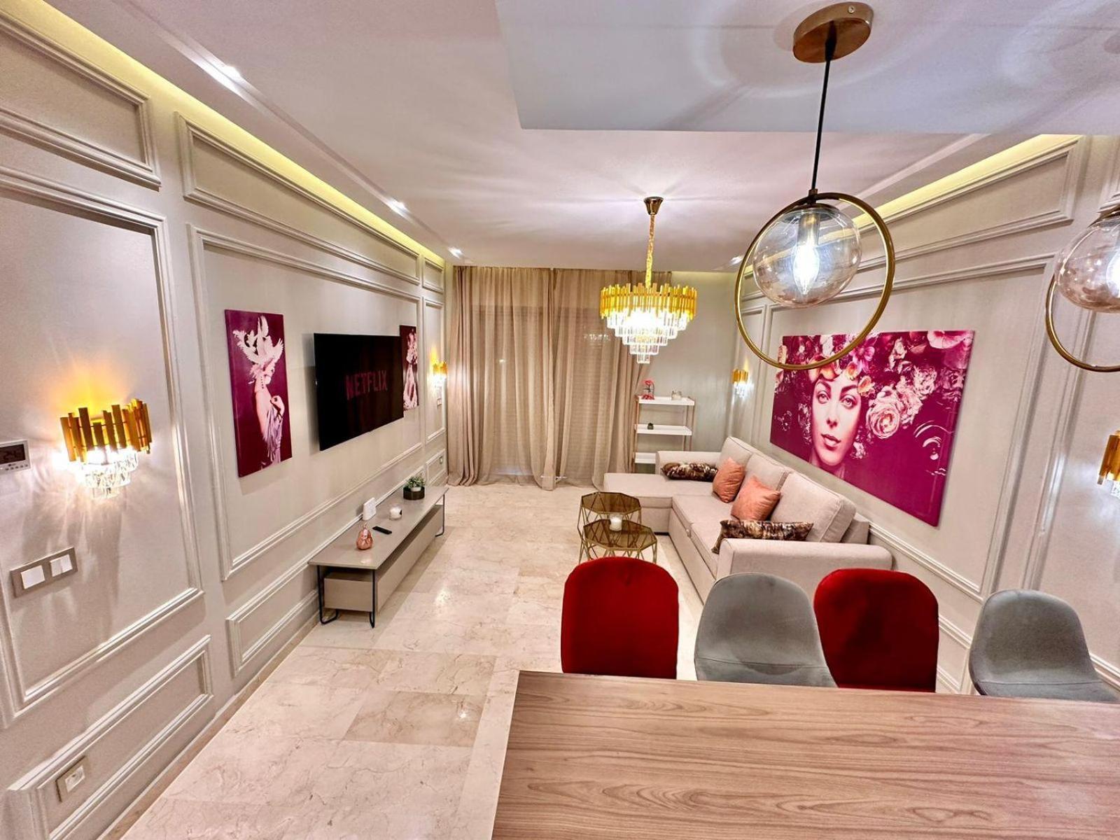 Appartement Luxueux Avec Piscine 10 Minutes Du Centre Ville Маракеш Екстериор снимка