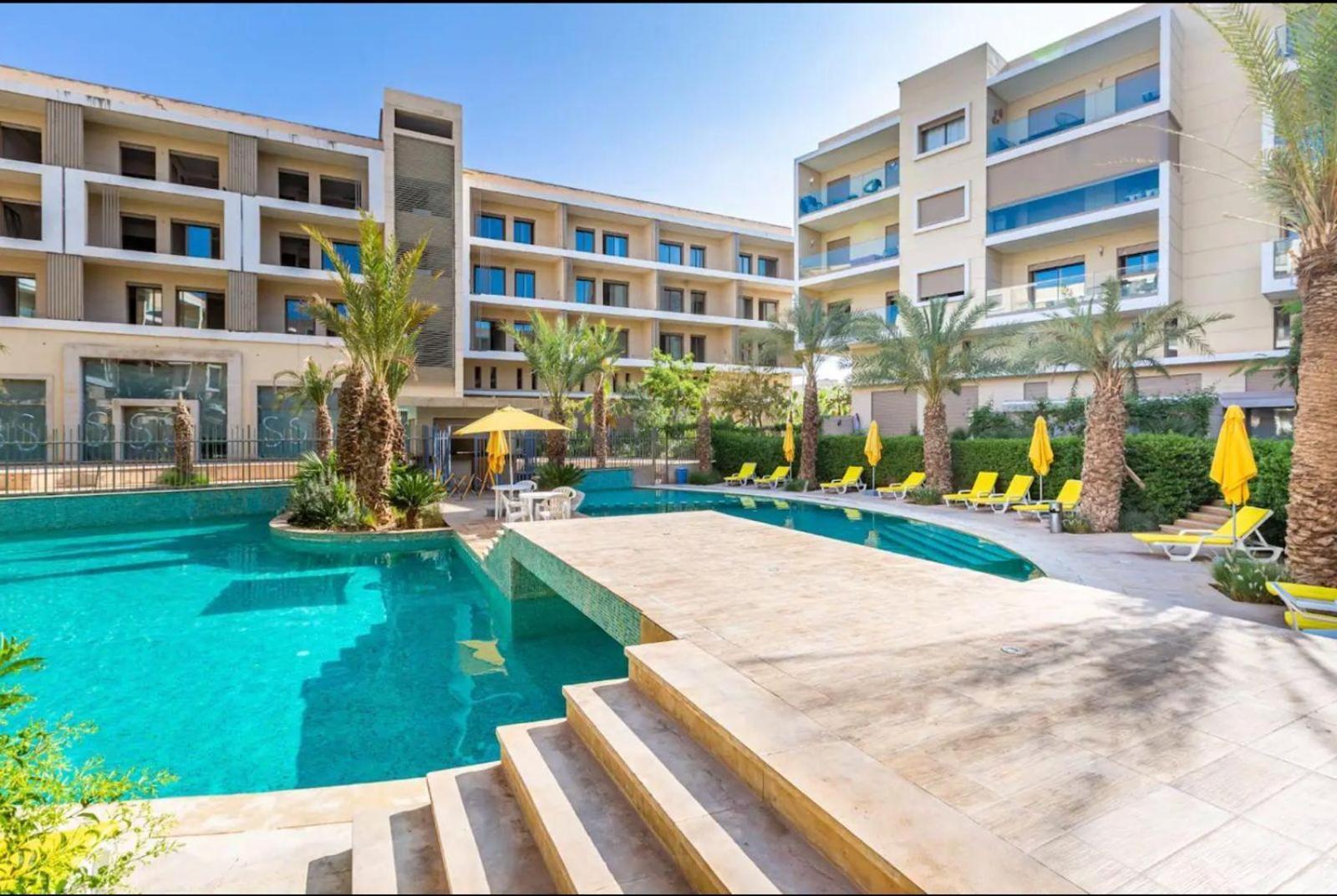 Appartement Luxueux Avec Piscine 10 Minutes Du Centre Ville Маракеш Екстериор снимка