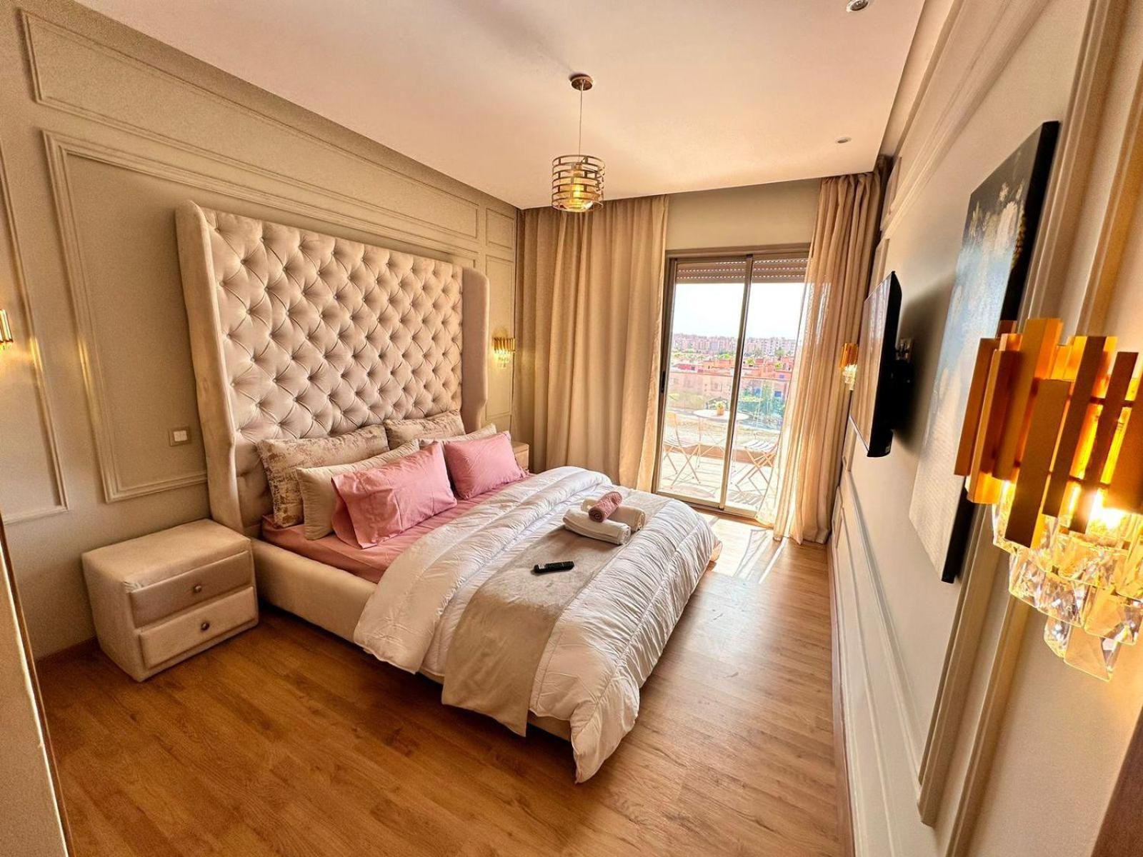 Appartement Luxueux Avec Piscine 10 Minutes Du Centre Ville Маракеш Екстериор снимка