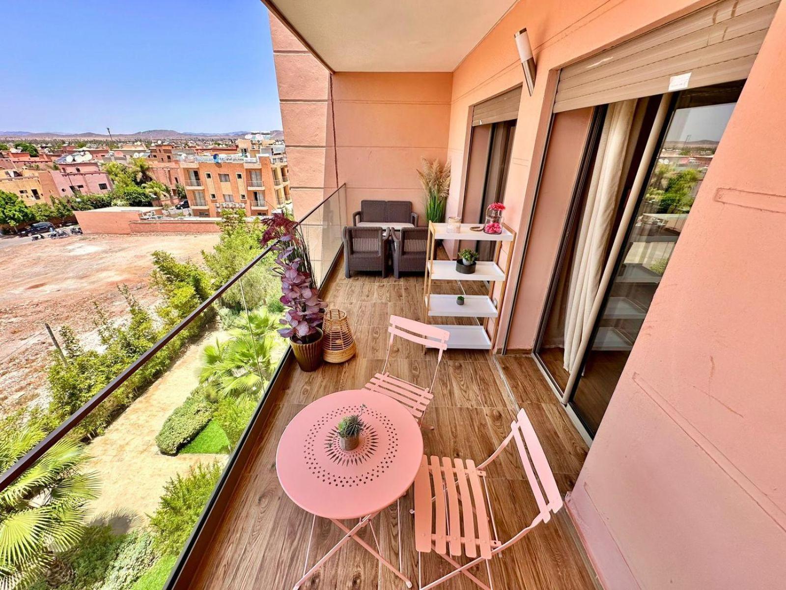 Appartement Luxueux Avec Piscine 10 Minutes Du Centre Ville Маракеш Екстериор снимка