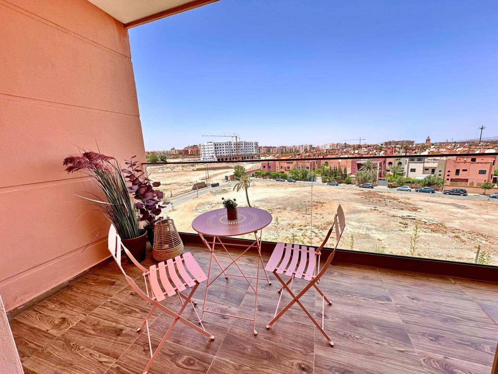 Appartement Luxueux Avec Piscine 10 Minutes Du Centre Ville Маракеш Екстериор снимка